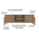 Ver imagem 5 de Conjunto Sala de Estar: Buffet + Rack + Mesa de Centro