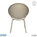 Ver imagem 5 de Kit 2 Poltronas Outdoor Drops Várias Cores com Proteção Uv - Rivatti