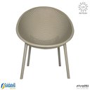 Ver imagem 3 de Kit 2 Poltronas Outdoor Drops Várias Cores com Proteção Uv - Rivatti