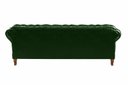 Ver imagem 4 de Kit Sofá Dom Pedro Chesterfield 3 Lugares + 2 Poltronas Decoração Sala Receção - Couríssimo Verde