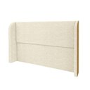 Ver imagem 5 de Cabeceira Estofada Ideal para Cama de King 190cm - Creme Whisky