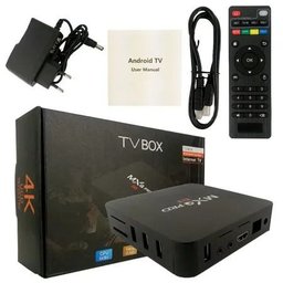 TV Box Mxq Pro 4K Android 9.1 16Gb Interno - 3Gb Ram - 1