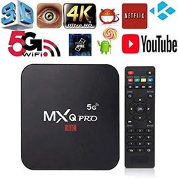 TV Box Mxq Pro 4K Android 9.1 16Gb Interno - 3Gb Ram - 3