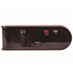 Projetor LED 300 Lumens Até 130 Polegadas - HDMI USB Av - Tomate - 3