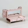 Sofá Colonial com Botonê de Strass Decoração Porta Joia - 3