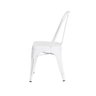 Kit 6 Cadeiras Tolix Iron Design Branca Aço Industrial Sala Cozinha Jantar Bar - 4