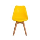 Ver imagem 3 de Kit 6 Cadeiras Leda Saarinen Design Amarela Sala Cozinha Jantar
