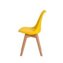Ver imagem 4 de Kit 6 Cadeiras Leda Saarinen Design Amarela Sala Cozinha Jantar