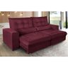 Sofá Retrátil e Reclinável 3,10m Suede Miami - 1