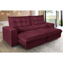 Ver imagem 1 de Sofá Retrátil e Reclinável 3,10m Suede Miami