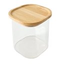 Ver imagem 1 de Pote de mantimento com tampa de bambu - 800 ml Oikos