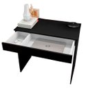 Ver imagem 2 de Escrivaninha para Computador 1 Gaveta Alexia Preto Ajl Móveis