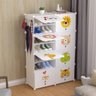 Sapateira Infantil Armário Organizador de Brinquedos Guarda-roupa Modular 8 Módulo - Kangur - 2