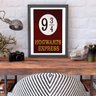 Hogwarts Express Quadro Decoração Quarto Dos Sonhos 9 3/4 - 4