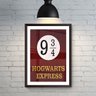 Hogwarts Express Quadro Decoração Quarto Dos Sonhos 9 3/4 - 6