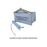 Caixa de Correio Cartas para Grade Detrás Branca 12x23x11cm - 6