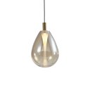 Ver imagem 3 de Lustre Pendente Skylight Thunder 4042 m LED Bivolt Bronze-Conhaque