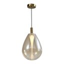 Ver imagem 4 de Lustre Pendente Skylight Thunder 4042 m LED Bivolt Bronze-Conhaque