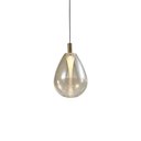 Ver imagem 1 de Lustre Pendente Skylight Thunder 4042 m LED Bivolt Bronze-Conhaque