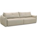Ver imagem 7 de Sofá 3 Lugares Retrátil Reclinável 240cm Moris L06 Couro Bege Areia - Lyam Decor