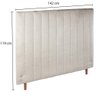 Cabeceira Estofada para Cama Box Casal 142CM Swede BF Colchões - 3