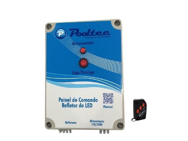 CONTROLADORA POOLTEC PARA REFLETORES DE PISCINAS CAPACIDADE DE ATÉ 3000 ...