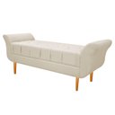 Ver imagem 6 de Recamier Estofado 160 Cm Queen Size Bege Doce Sonho Móveis