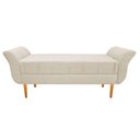 Ver imagem 5 de Recamier Estofado 160 Cm Queen Size Bege Doce Sonho Móveis