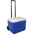 Ver imagem 2 de Caixa Térmica C/ Rodas 60qt Coleman Performance Vermelha / Azul