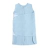 Saco de Dormir Swaddle em Algodão Egípcio Azul Primavera Verão - Casulo - 1