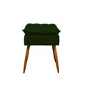 Ver imagem 6 de Kit Luxo 02 Poltronas Amamentação Suede + 1 Puff Pés Palito Cor:verde