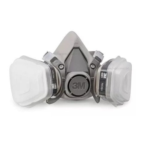 RESPIRADOR SEMI FACIAL 6200 KIT COMPLETO