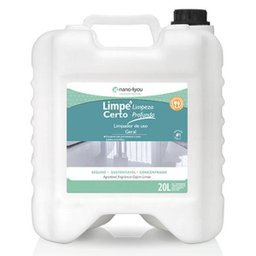 LIMPE CERTO - LIMPEZA PROFUNDA 20 LT - PERFORMANCE ECO - 1