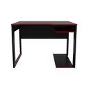 Ver imagem 4 de Mesa Gamer Multimóveis CR25057 Preta/Vermelho
