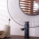 Ver imagem 2 de Torneira para banheiro Monocomando Misturador Baixa Preta Madeira Pingoo.casa