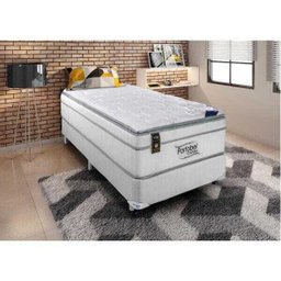 Colchão Solteiro Portobel Colchões Ecstasy Pillow Top Mola Pocket - 188x88x38cm -  - 1