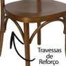 Kit 4 Cadeiras Encosto com Telinha Madeira Maciça Mariana Soberati Cadeira Encosto com Telinha Madei - 5