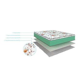 Colchão Solteiro Portobel Portobel Espuma D33 Ortopédico 188x88x25 Bege - 3