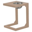 Ver imagem 1 de Mesa Lateral em Alumínio Tampo Balde Ripado Varanda, Jardim Fendi