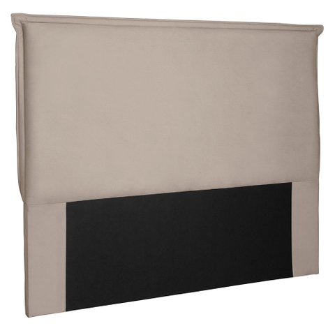 Cabeceira Queen 1,60m Veneza Suede - Pallazio - Bege