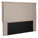 Ver imagem 1 de Cabeceira Queen 1,60m Veneza Suede - Pallazio - Bege