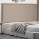 Ver imagem 2 de Cabeceira Queen 1,60m Veneza Suede - Pallazio - Bege