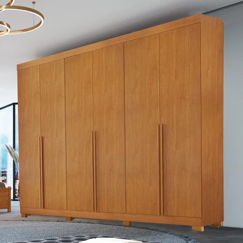Guarda Roupa Casal Master 2.70 6 Portas, 100% MDF | Bianchi Móveis