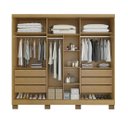 Ver imagem 3 de Guarda Roupa Casal Master 2.70 6 Portas, 100% MDF | Bianchi Móveis