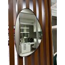 Ver imagem 7 de Espelho Orgânico com Alça de Couro Sintético com 45x70 Decoração Banheiro Sala:caramelo