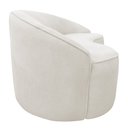 Ver mais imagens de Sofá Curvo Montserrat 210cm 03 Lugares Bouclê Off White - Casaepoltrona