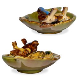 Saboneteira De Porcelana Decorativa Passarinho 14x6,5cm - 3