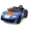 Carro Elétrico Rádio Controle R/c Ride On Hot Wheels Azul 12v Multikids - Br1383out [reembalado] Br1 - 5