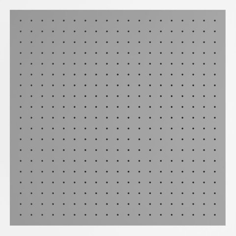 Painel Acústico Absorvedor Decorativo 60x60mm Maestra Cinza