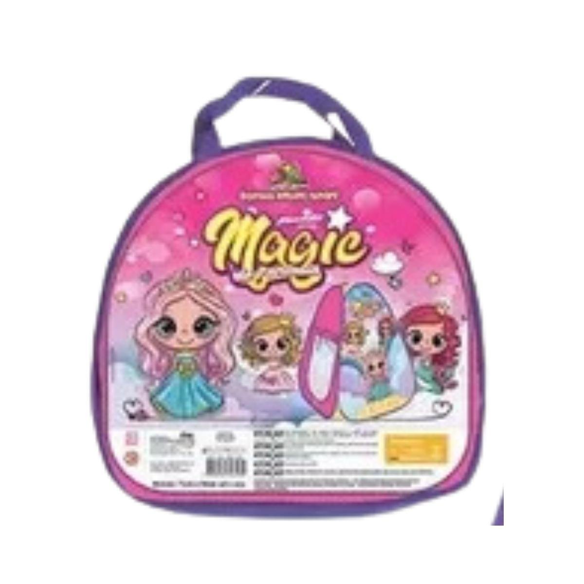 Barraca Infantil para Menina Princesas Mundo Magico Fantasia Dobrável Com Bolsa - 4